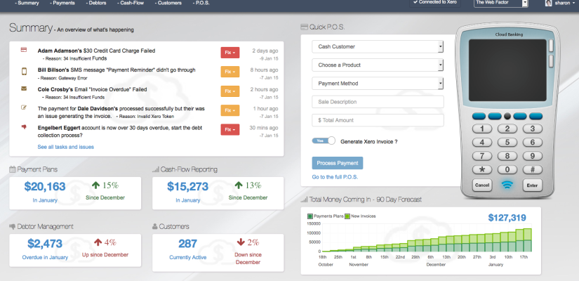 Cloud banking platform